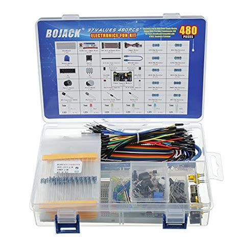 amazon electronic kits|Amazon.com: BOJACK 37 Values 480 Pcs .